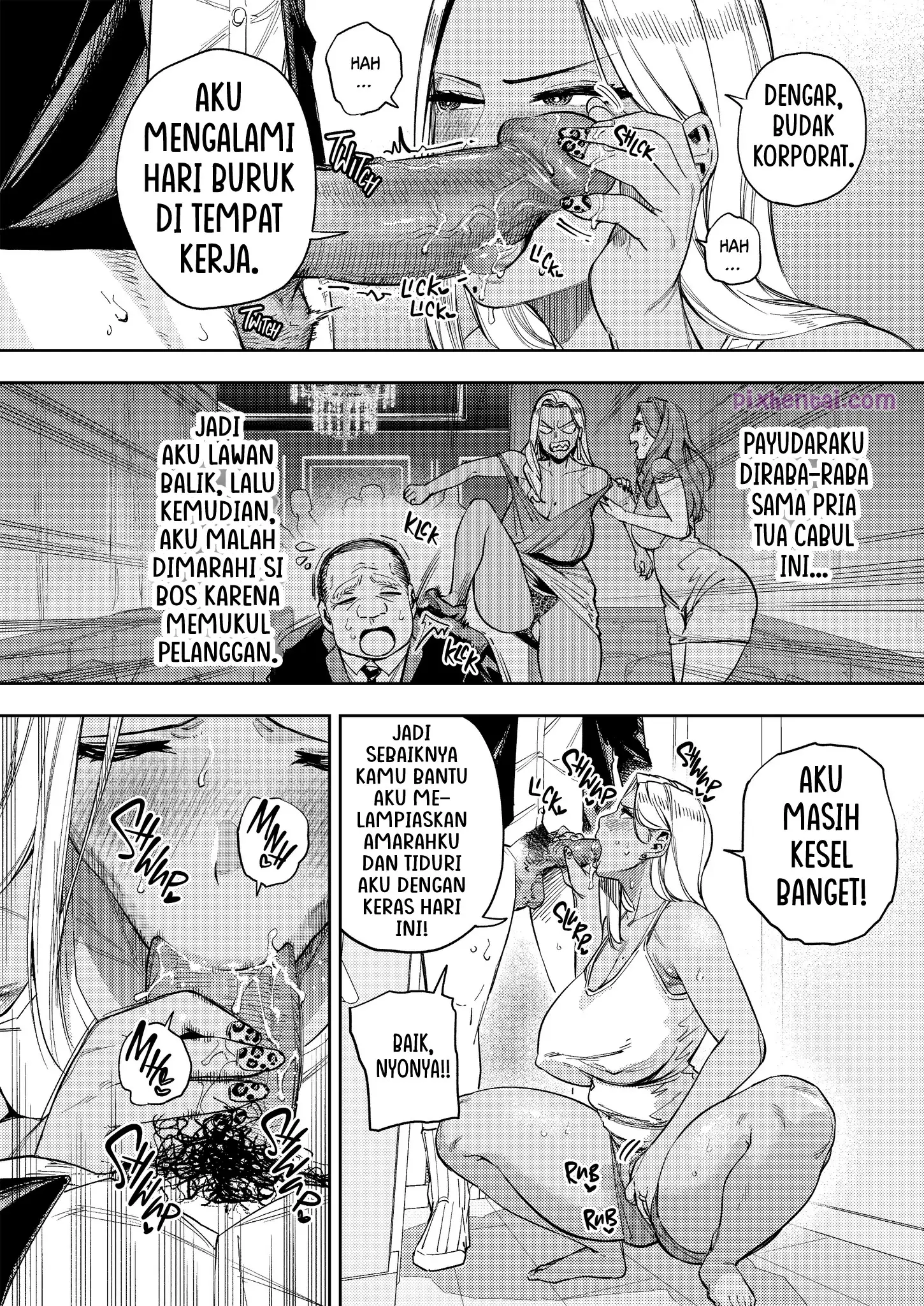 Komik hentai xxx manga sex bokep Ore wa Shachiku de Rinjin Gal Hitozuma no Seiyoku Shori Gakari 33